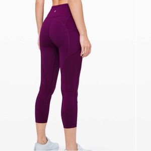 LULULEMON 23” All The Right Places Crop Leggings Size 4